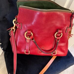 Red Leather Women's Bag
